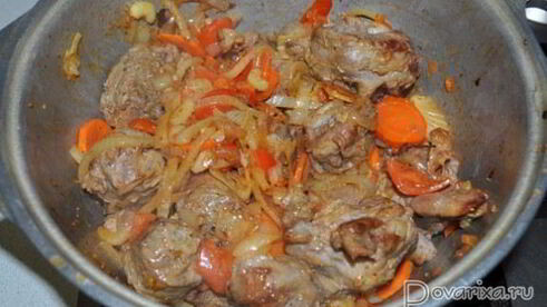 рагу из телячьих хвостов