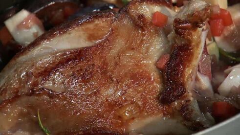 рагу из ягненка со сливами