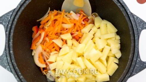 рагу овощное с картошкой
