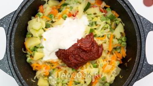 рагу овощное с картошкой