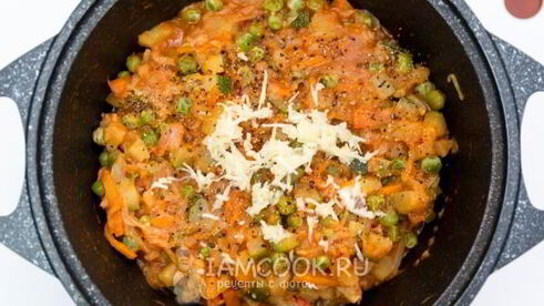 рагу овощное с картошкой