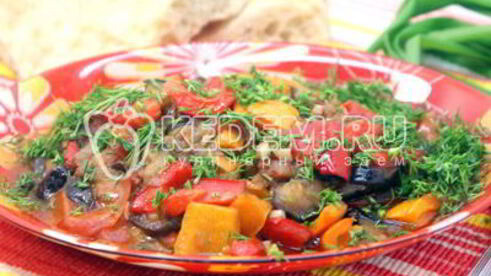 рагу с баклажанами