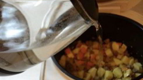 рагу с фаршем в мультиварке