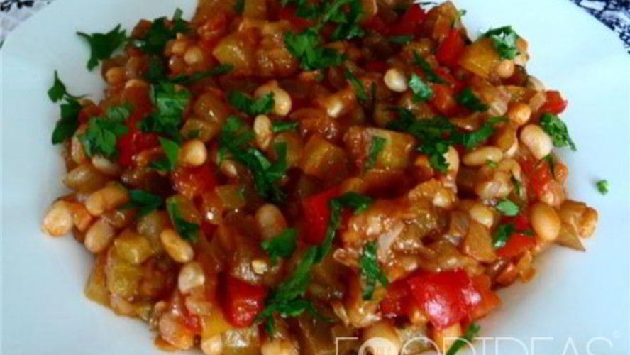 Рецепт рагу с фасолью