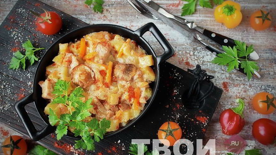 Рецепт рагу с грибами