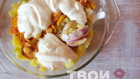 рагу с грибами