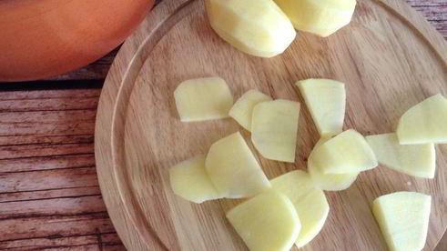 рагу с овощами и говядиной