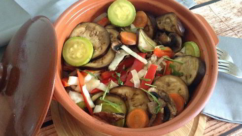 рагу с овощами и говядиной