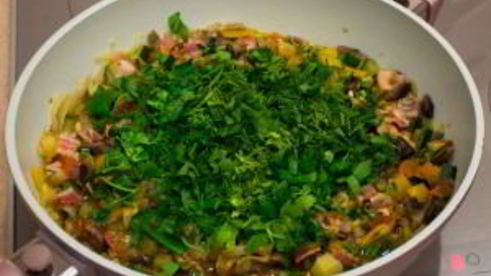 рагу с овощами и грибами