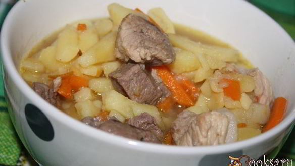 Рецепт Рагу со свининой, говядиной, картофелем и репой