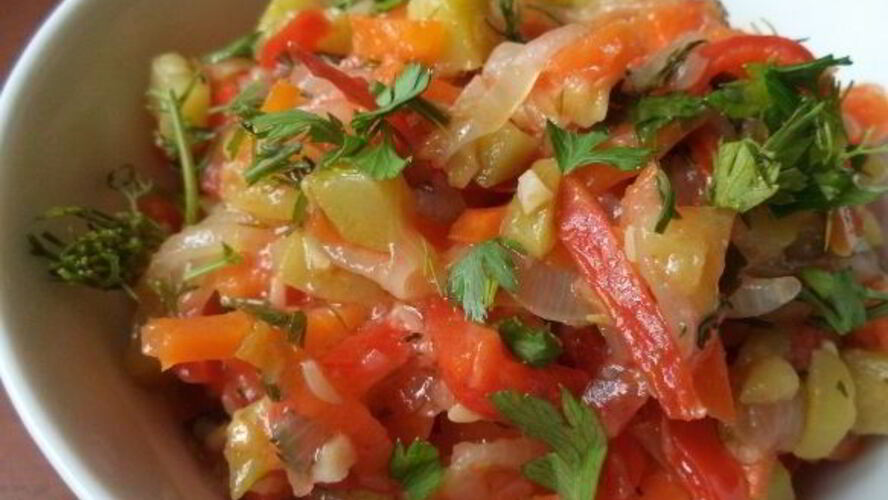 Рецепт вкусное овощное рагу