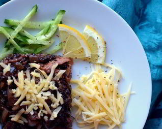 Черное ризотто