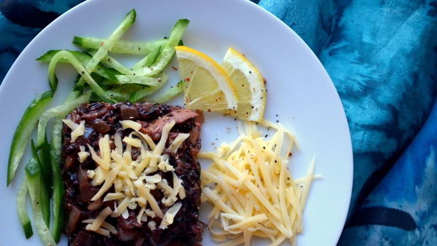 Рецепт черное ризотто