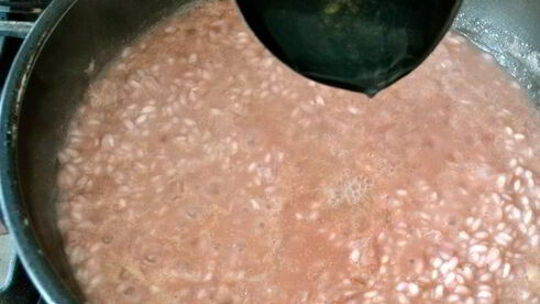 гранатовое ризотто