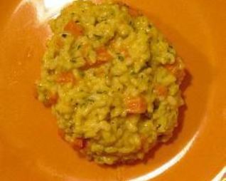 Морковный ризотто