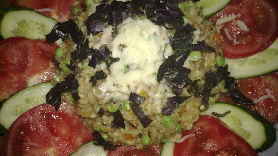 Рецепт овощное ризотто