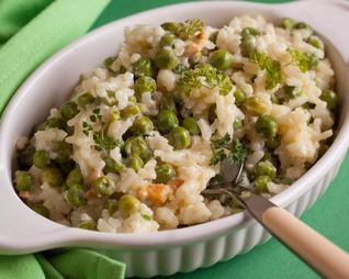 Ризи е бизи — ризотто с зеленым горошком