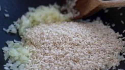 ризотто и треска