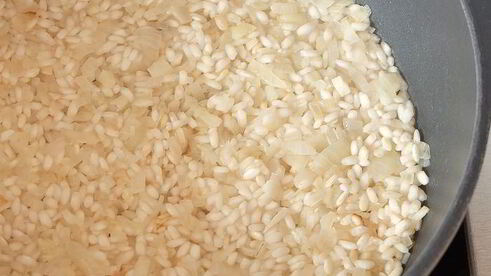 ризоттo porto venere с морепродуктами