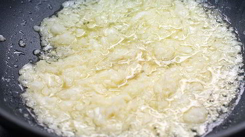 ризотто с гребешками и креветками