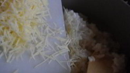 ризотто с грибами и курицей