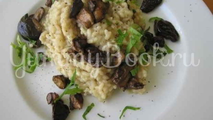 Рецепт ризотто с грибами