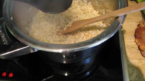 ризотто с грибами