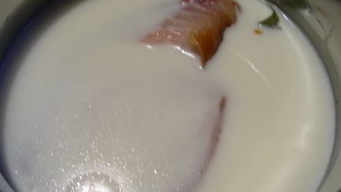 ризотто с копченой рыбой