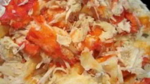 ризотто с крабом