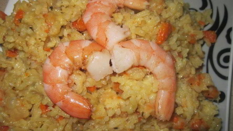 Рецепт ризотто с креветками