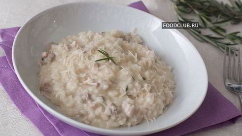ризотто с кроликом