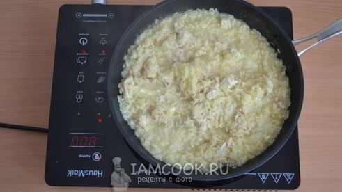 ризотто с курицей