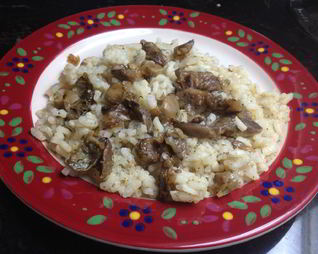 Ризотто с лесными грибами