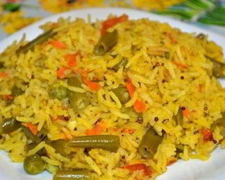 Ризотто с овощами в мультиварке