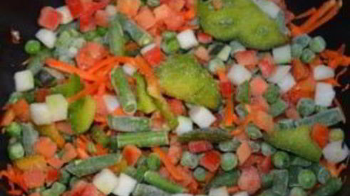 ризотто с овощами в мультиварке