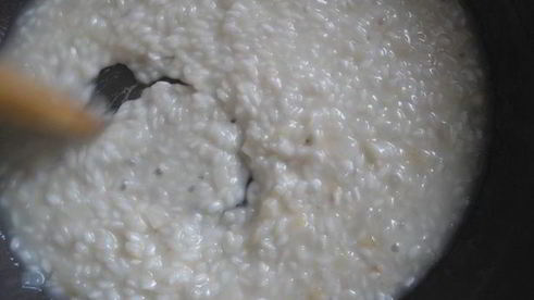 ризотто с петрушкой и фетой