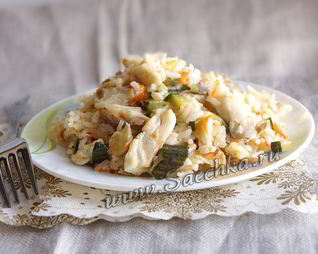 Ризотто с рыбой