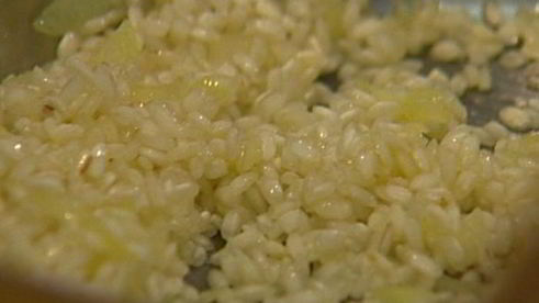 ризотто с семгой