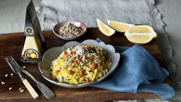 Рецепт Ризотто с шафраном и сыром Джюгас