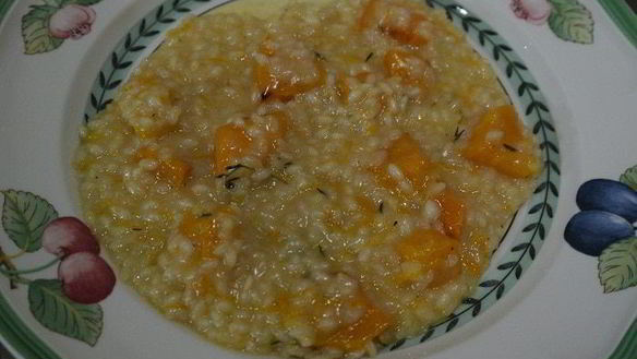 Рецепт Ризотто с тыквой и вермутом
