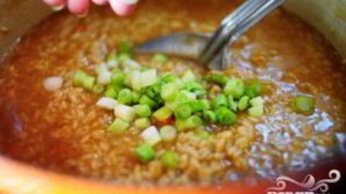 весеннее ризотто