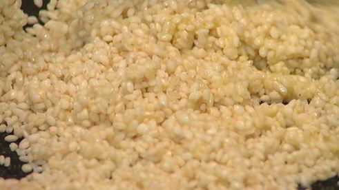 зеленое ризотто