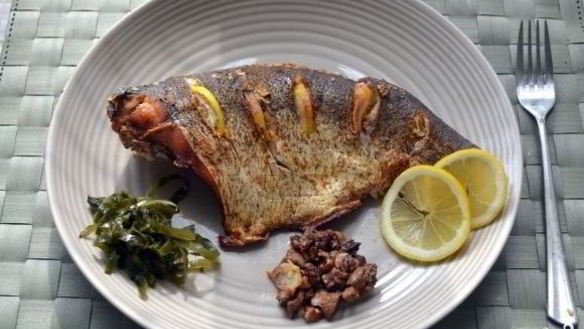 Рецепт Белая рыба, запеченная в духовке