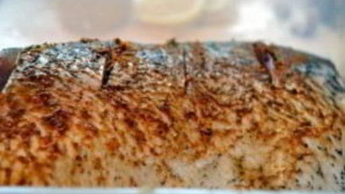 белая рыба, запеченная в духовке