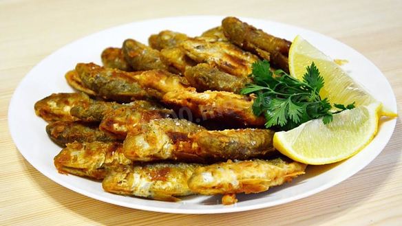 Рецепт Черноморская барабулька жареная