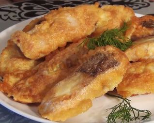 Филе хека в кляре