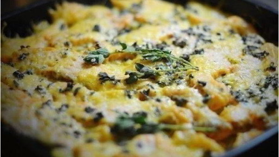 Рецепт форель, запеченная с картофелем