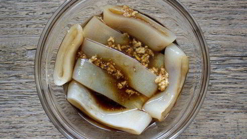 кальмары на гриле