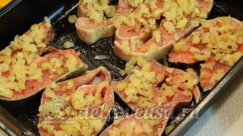 кета с соевым соусом в духовке