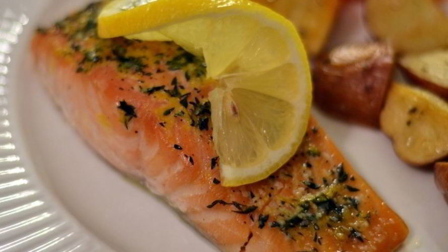 Рецепт кета, запеченная в духовке